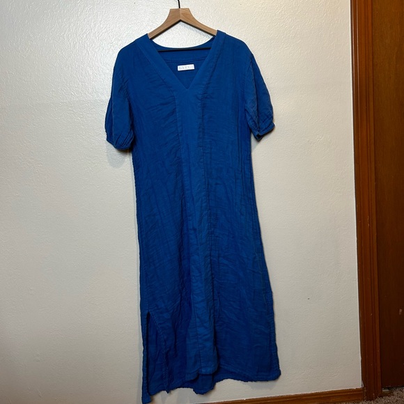 LAKE Pajamas Gauze Caftan in Cape - Picture 3 of 7